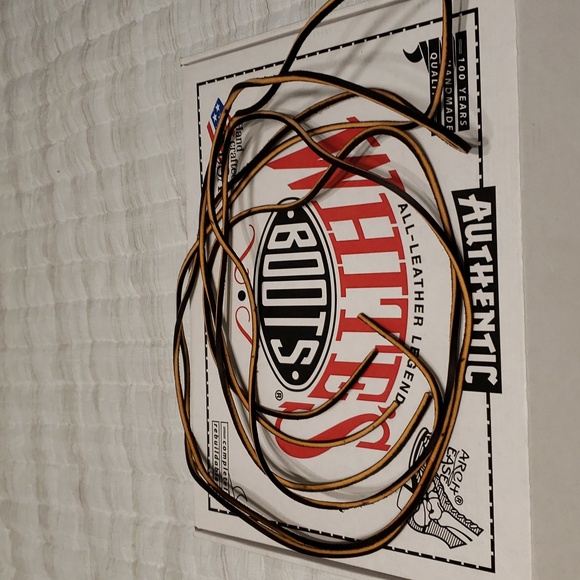 New In Box Brown Mens 8.5D White's Boots - Picture 12 of 12